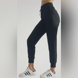 AJISAI Womens Jogger Pants Black Medium